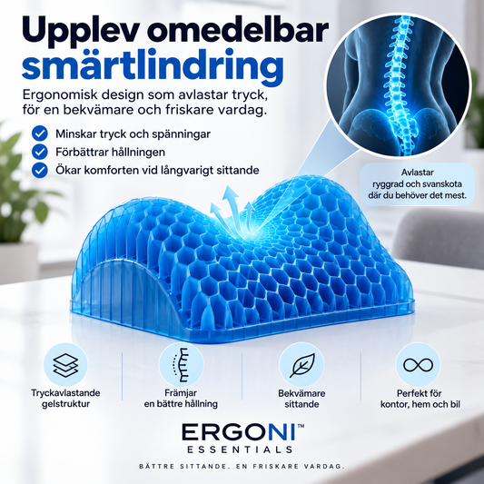 Ergoni™ Gel nackkudde